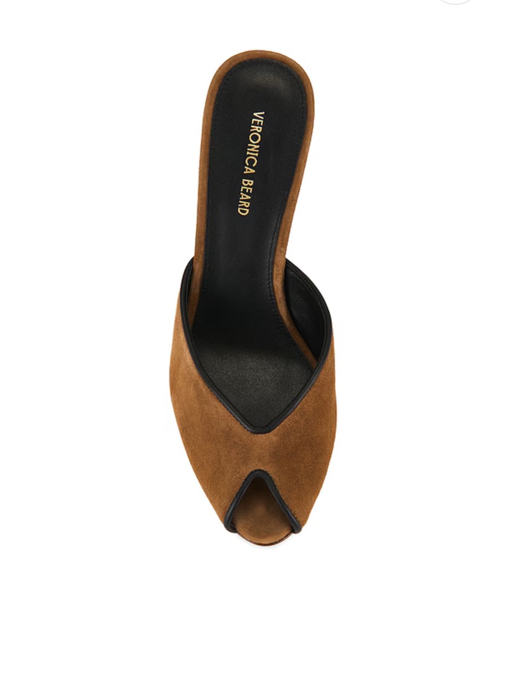 VERONICA BEARD
Mirabel Peep Toe Wedge Sandal
In Chestnut &Black Sz 9 gently used - Picture 3 of 16